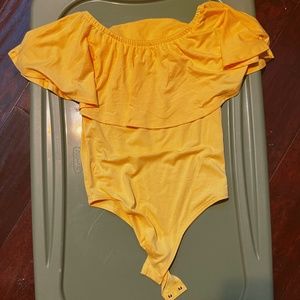 Yellow Bodysuit